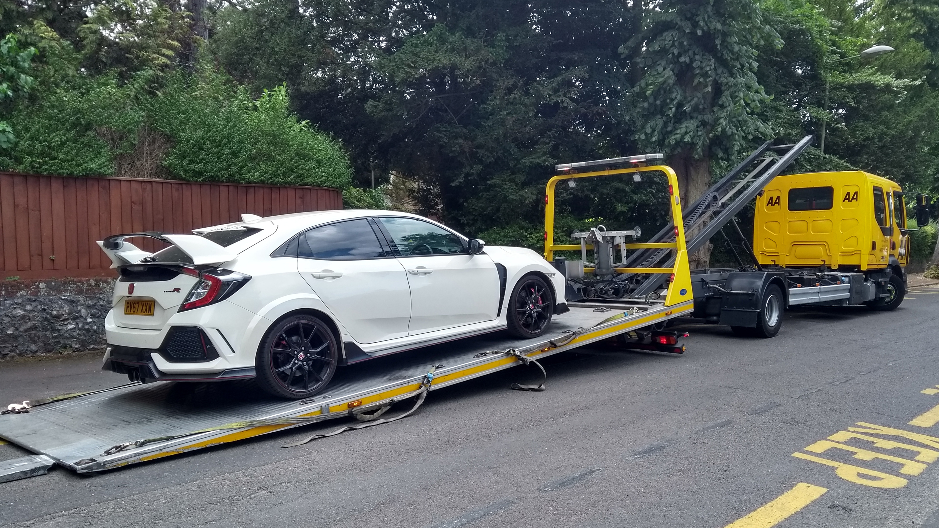 Honda Civic Type R – truck