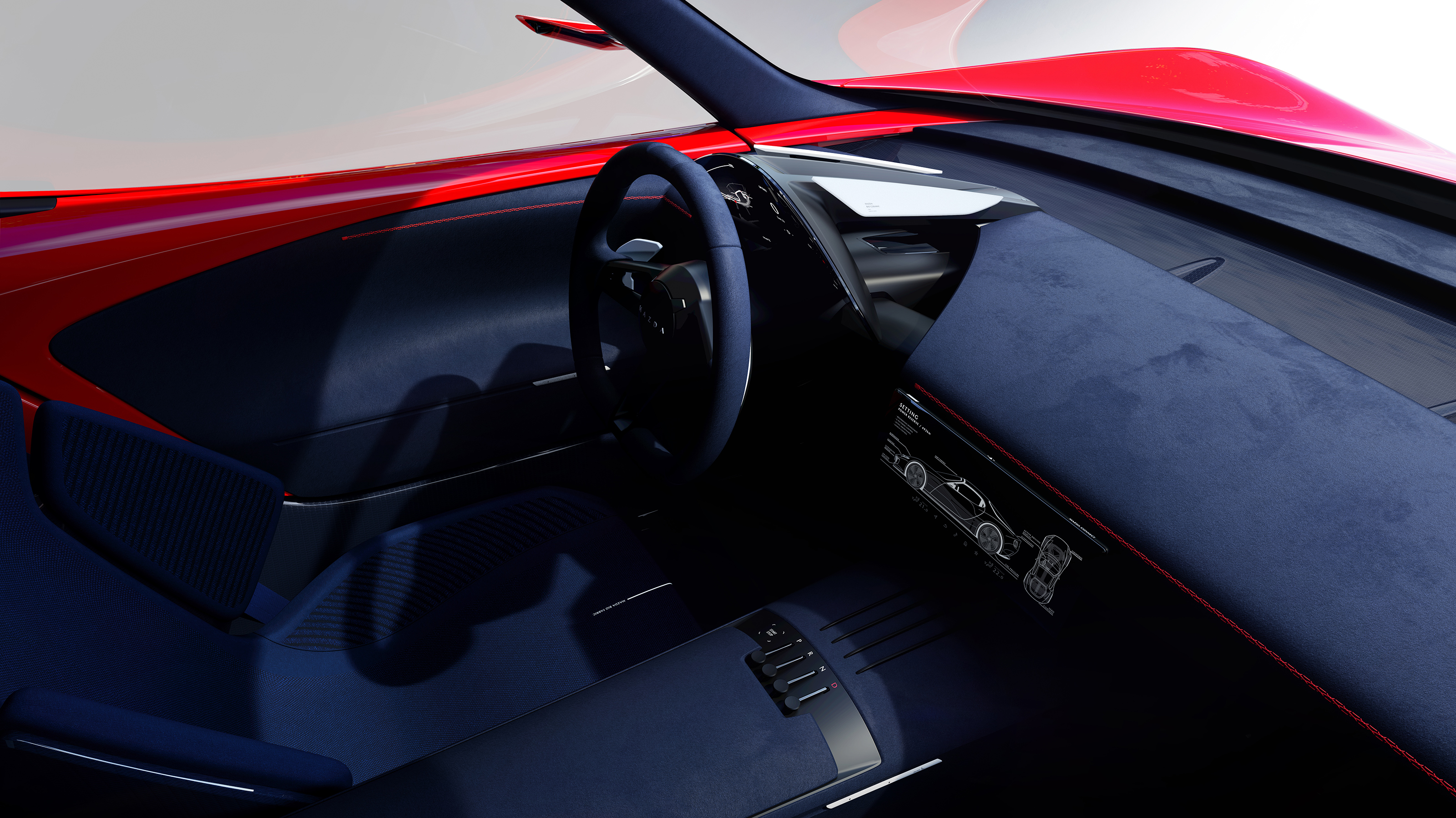Mazda Iconic SP – dashboard