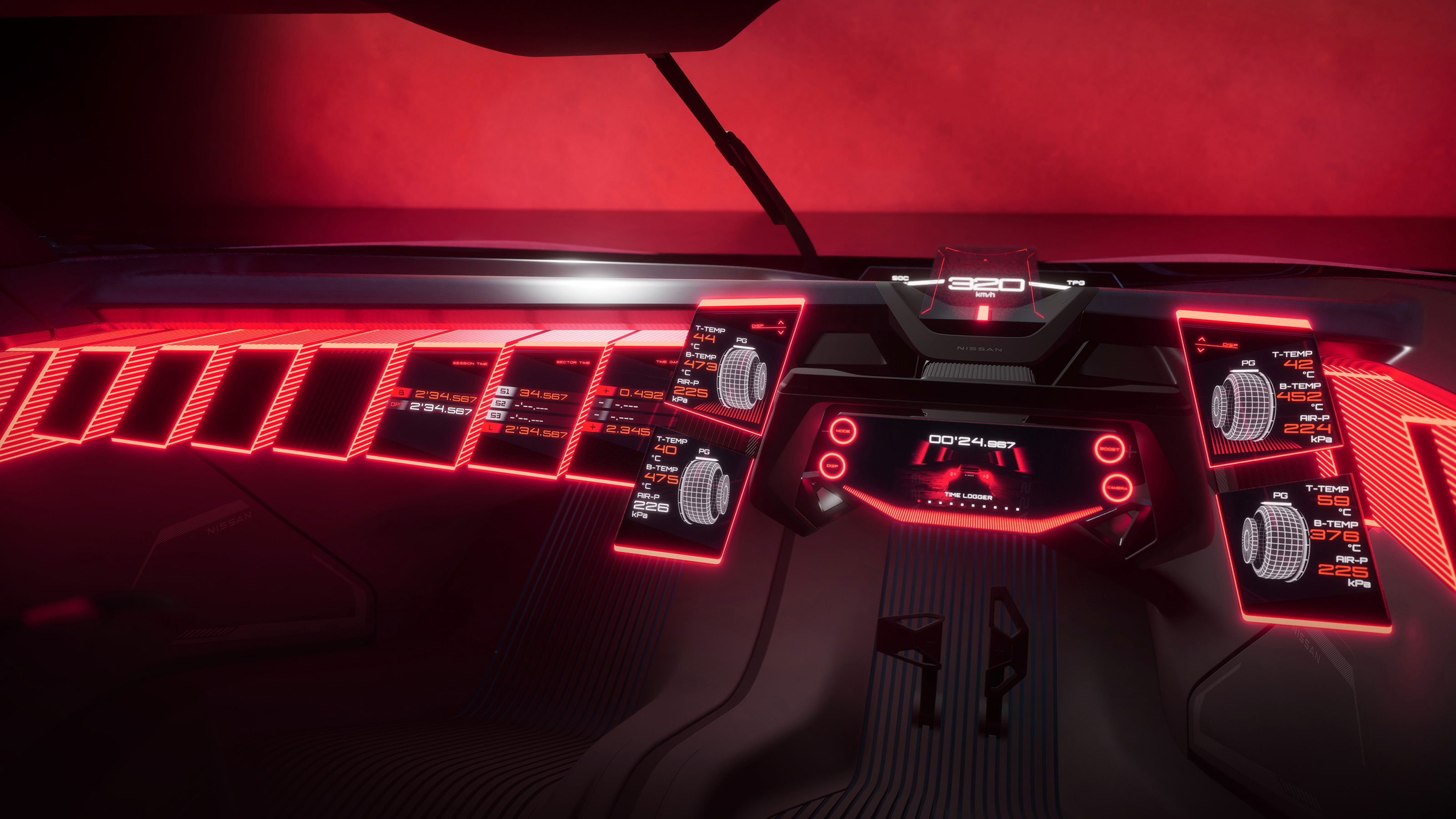 Nissan Hyper Force – dashboard