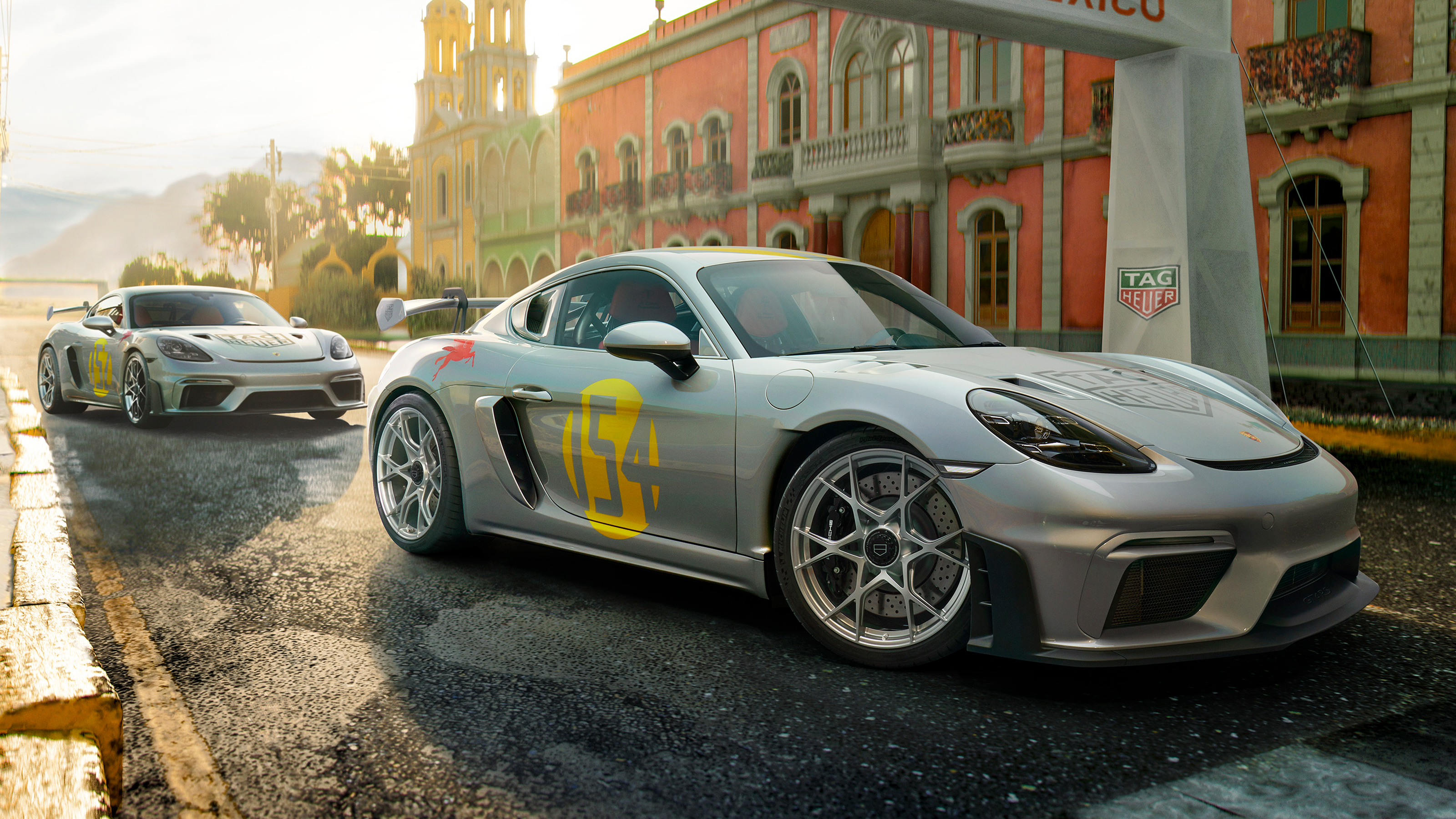 Porsche Cayman GT4 RS Panamericana – front