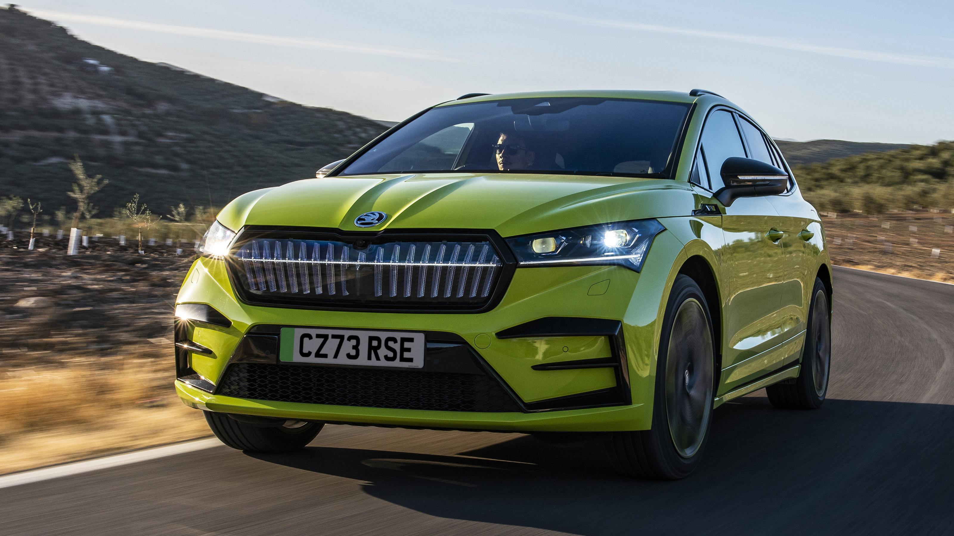 Skoda Enyaq vRS – front