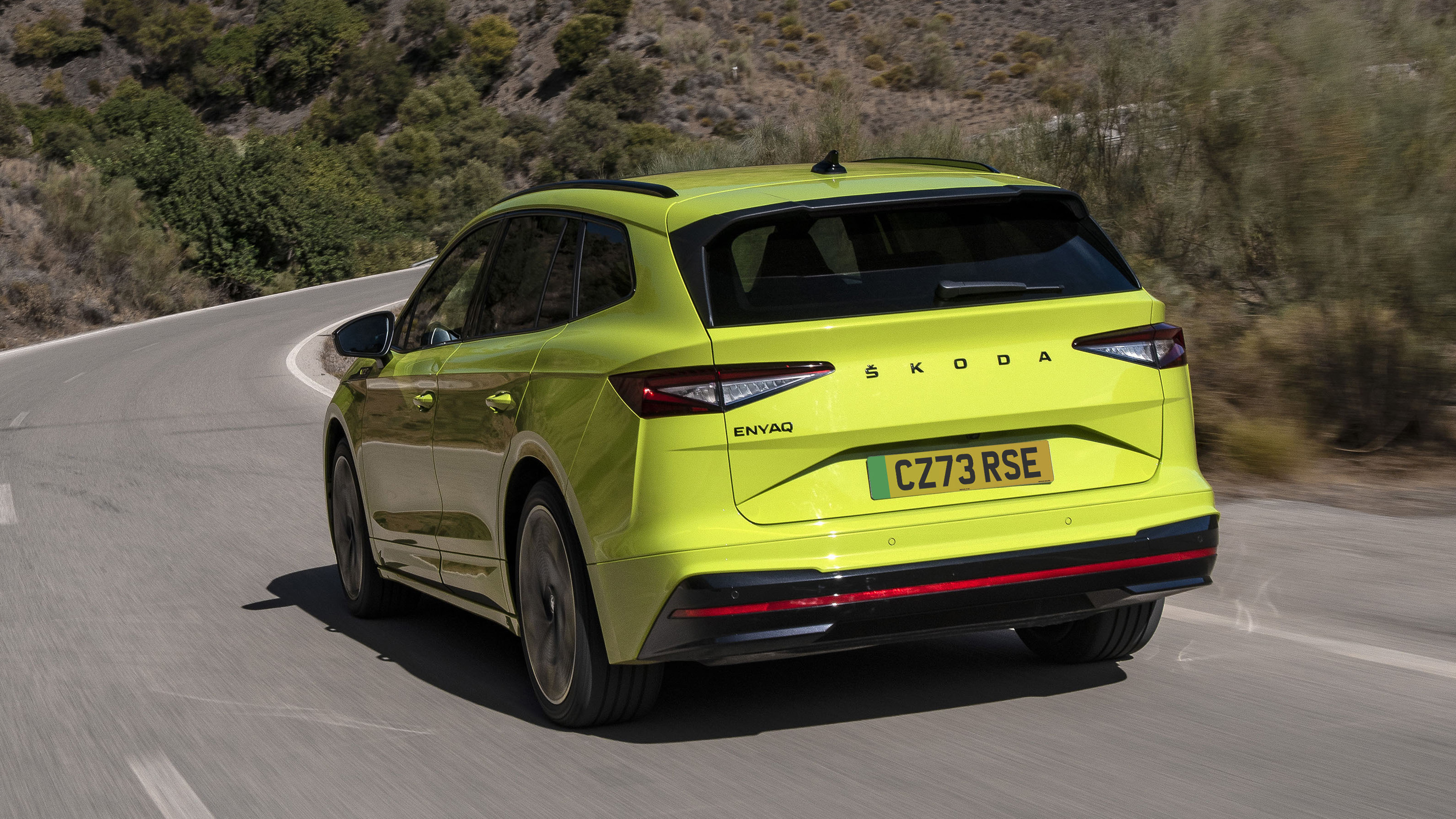 Skoda Enyaq vRS – rear