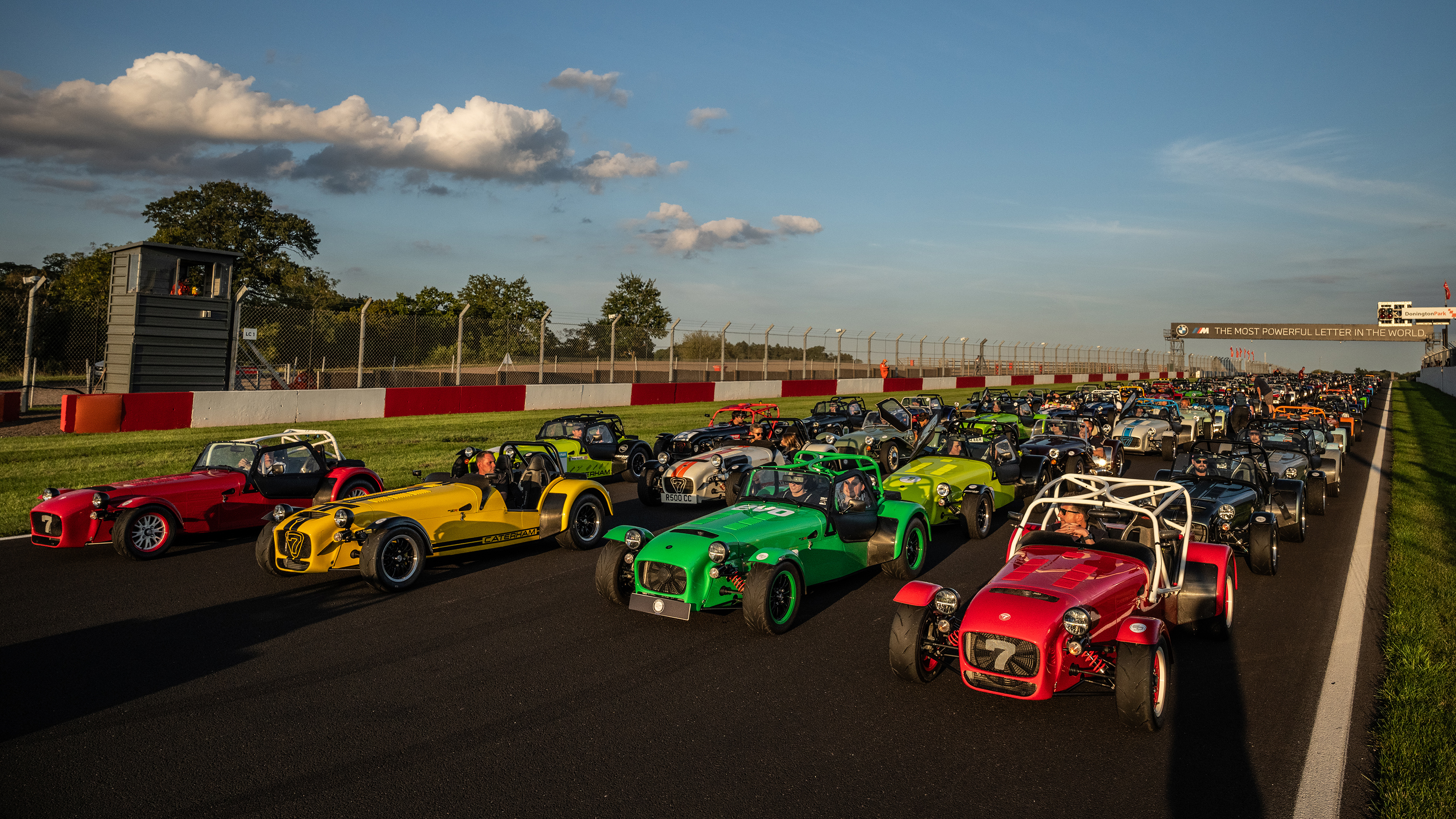 Caterhams on the grid