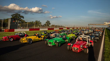 Caterhams on the grid