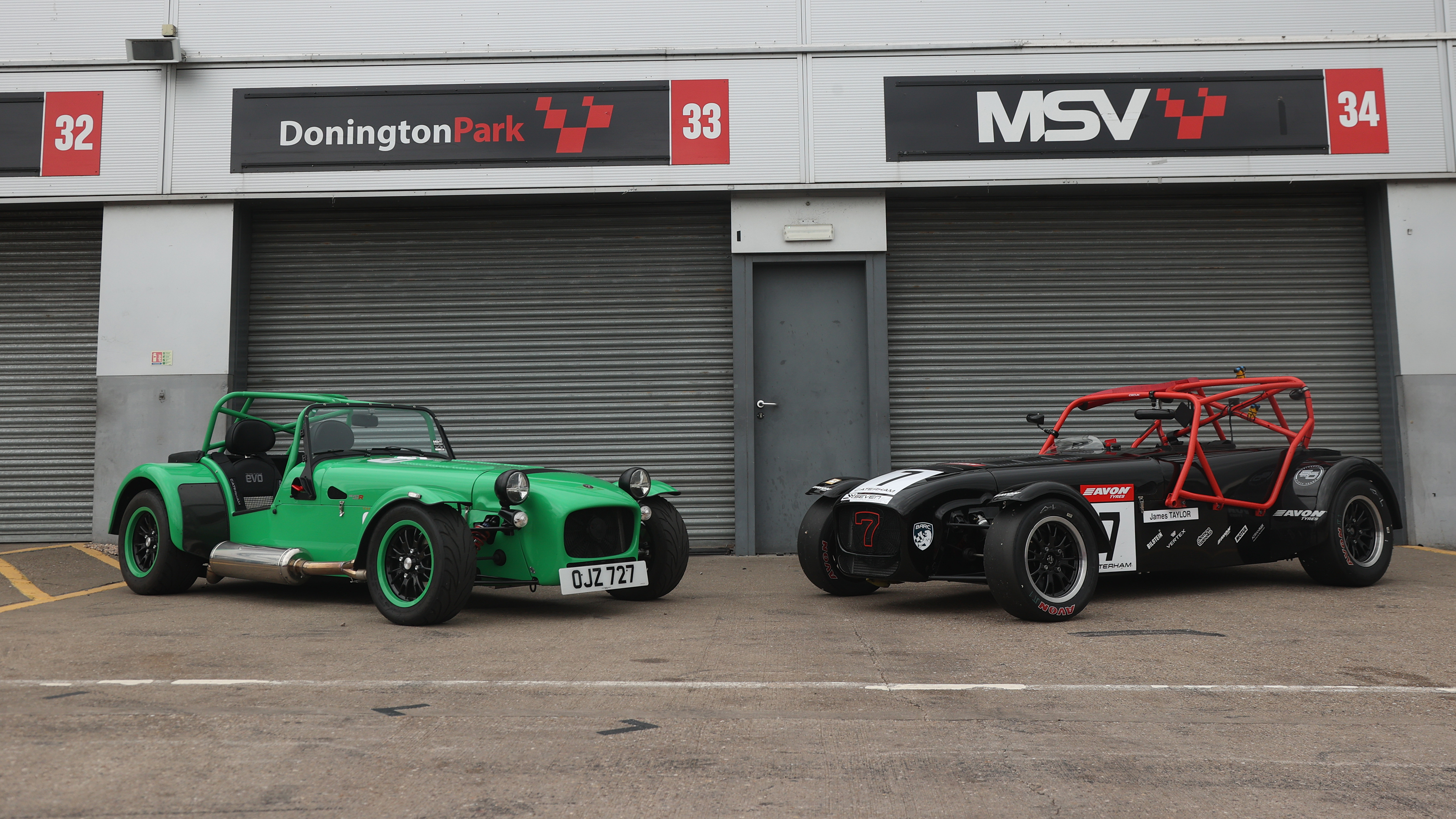 Caterham evo25 edition and 420R