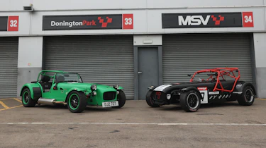 Caterham evo25 edition and 420R