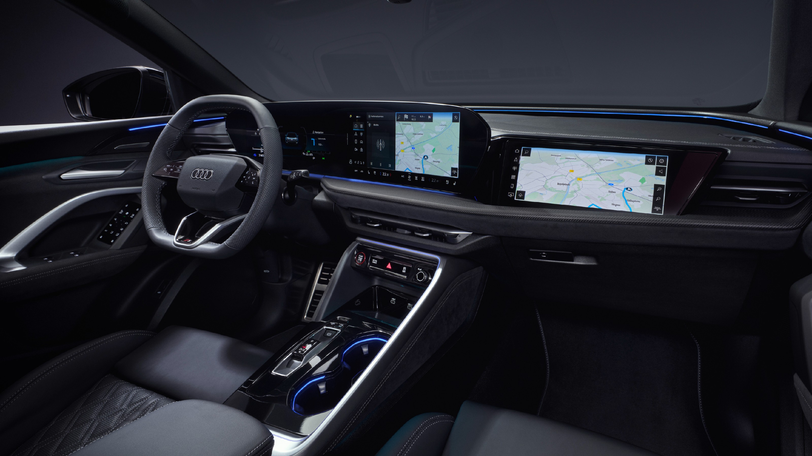 Audi SQ5 passenger's view