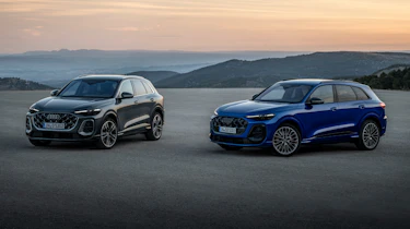 Audi SQ5 and Q5 front