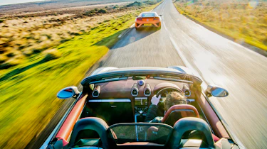 Honda NSX v Porsche 718 Spyder