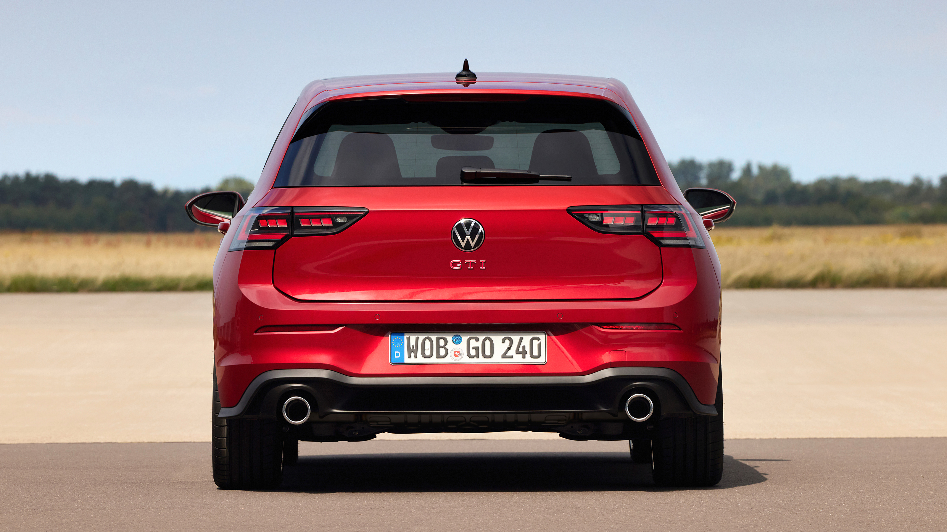 Volkswagen Golf GTI Mk8.5 – rear