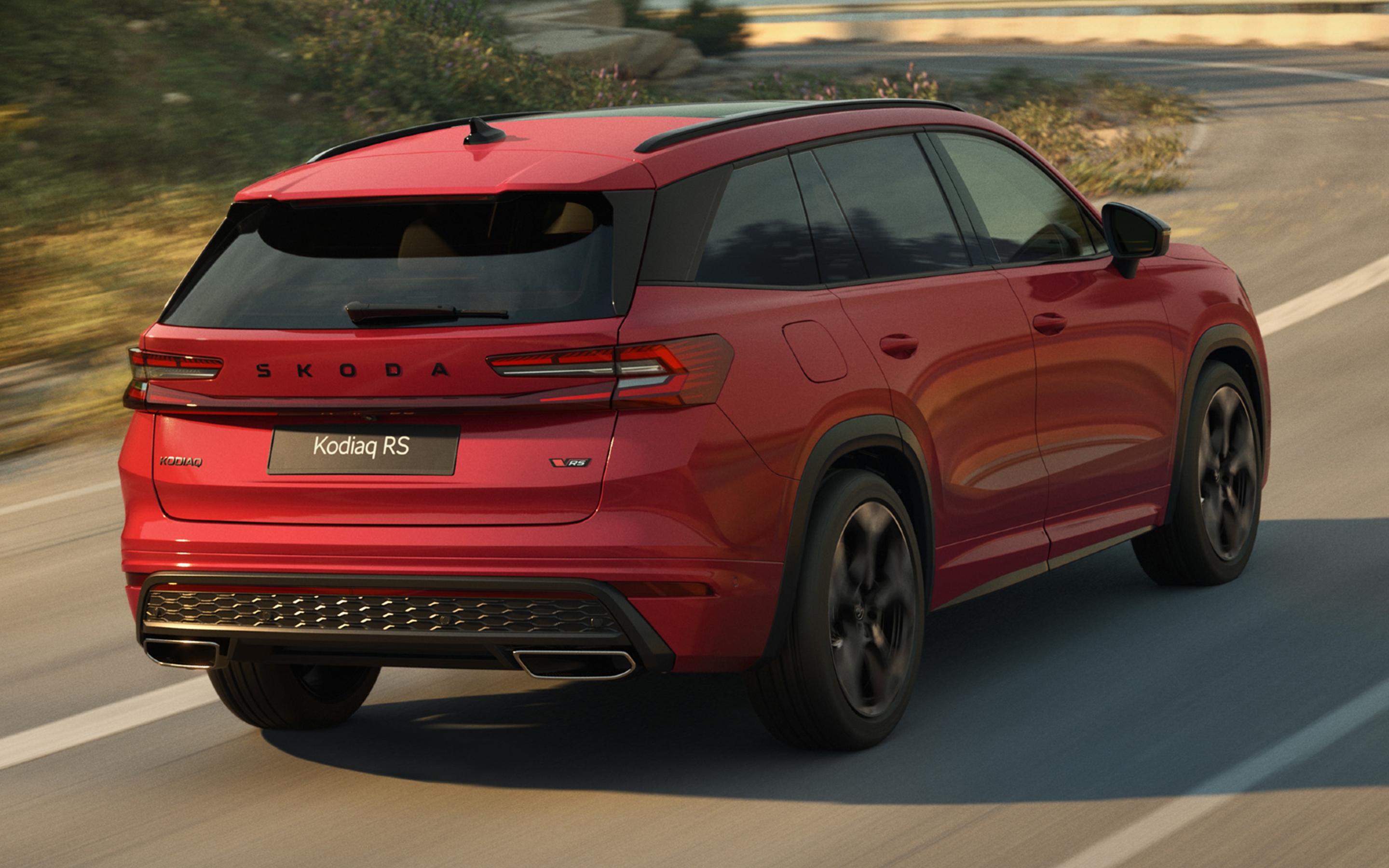 Skoda Kodiaq vRS rear