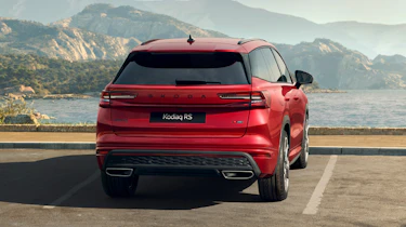 Skoda Kodiaq vRS front rear