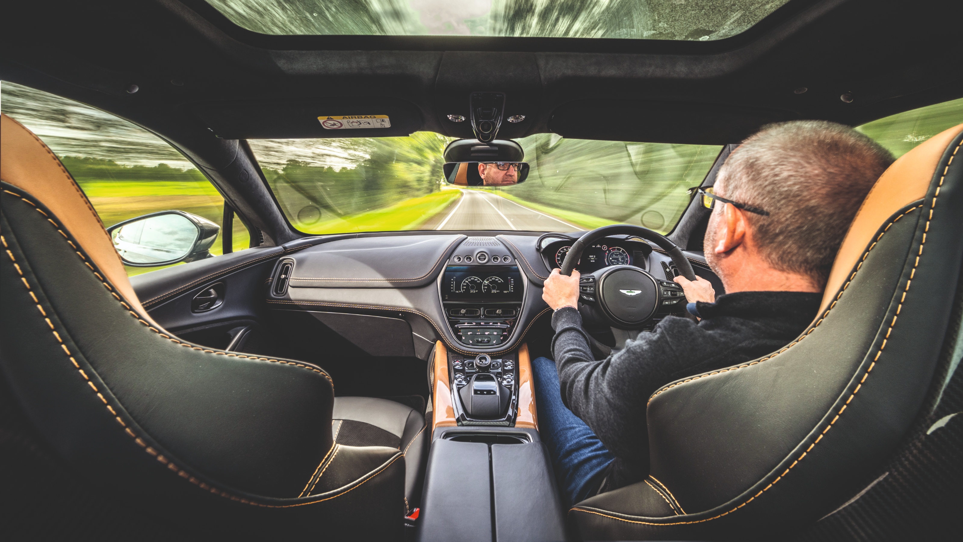 evo Fast Fleet Aston Martin DBX707 interior