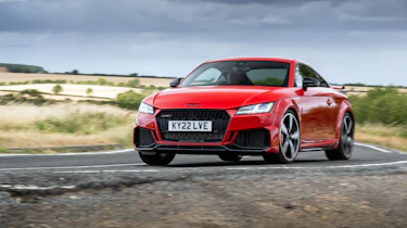 Audi TT RS fast fleet front