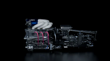 Alpine Alpenglow Hy6 engine
