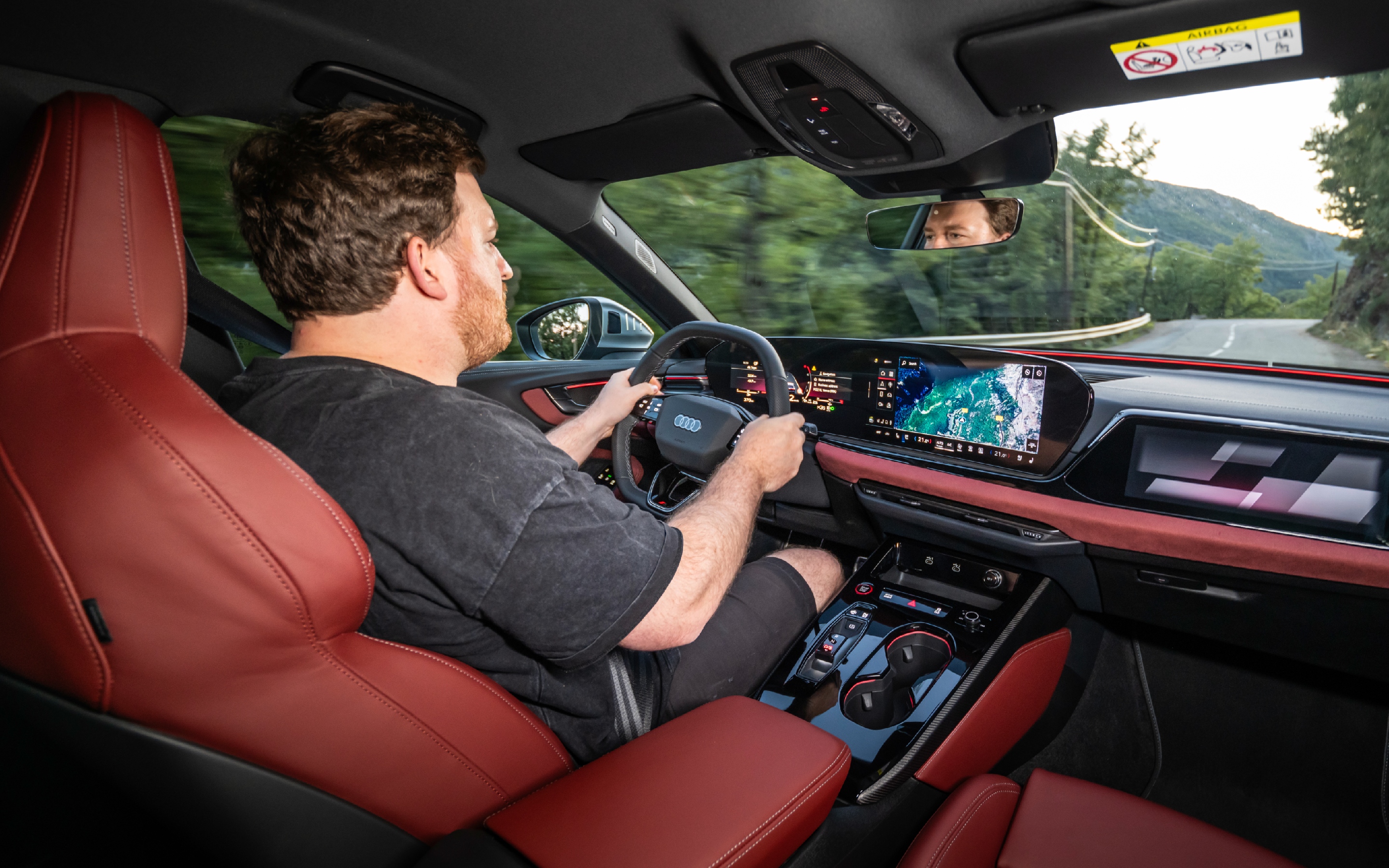 2025 Audi S5 Avant interior driving