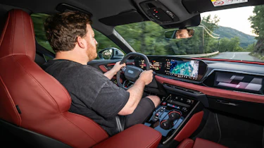 2025 Audi S5 Avant interior driving