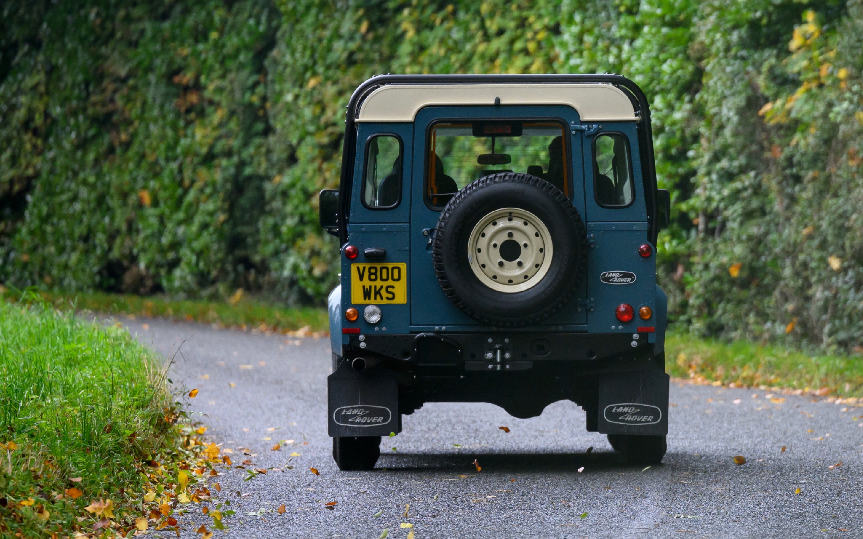 Classic Defender V8 rear