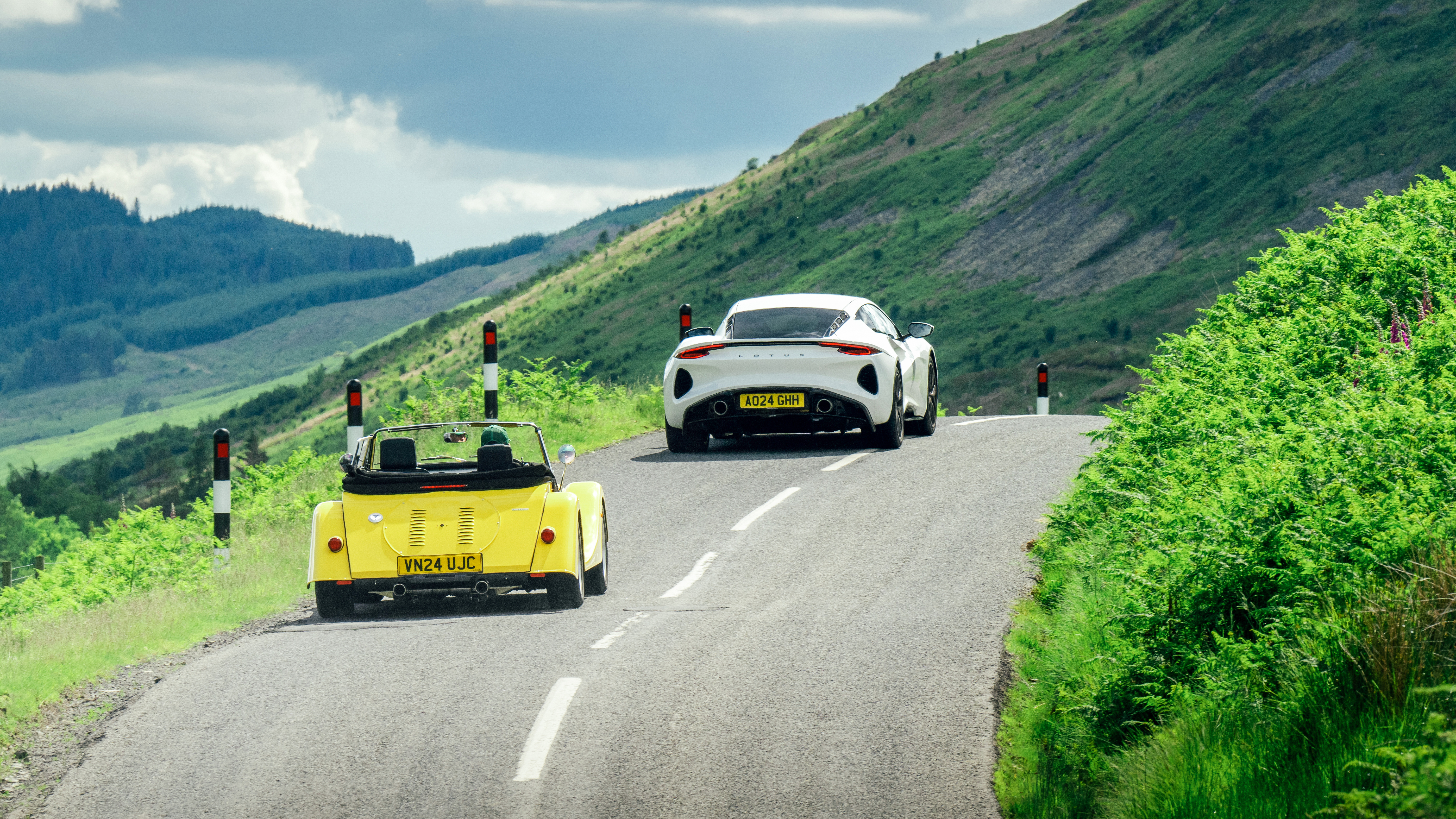 Lotus Emira v Morgan Plus Four