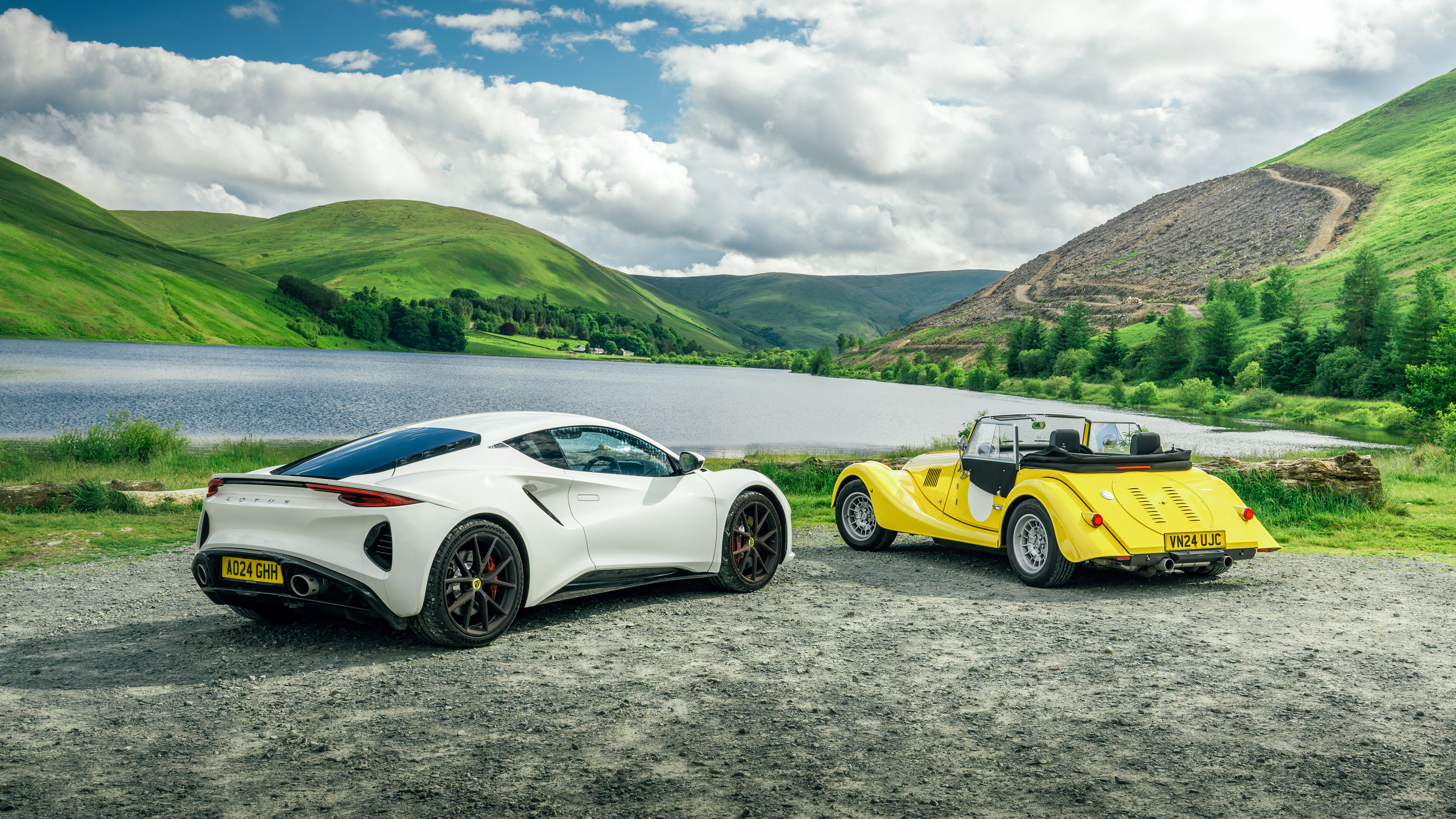 Lotus Emira v Morgan Plus Four