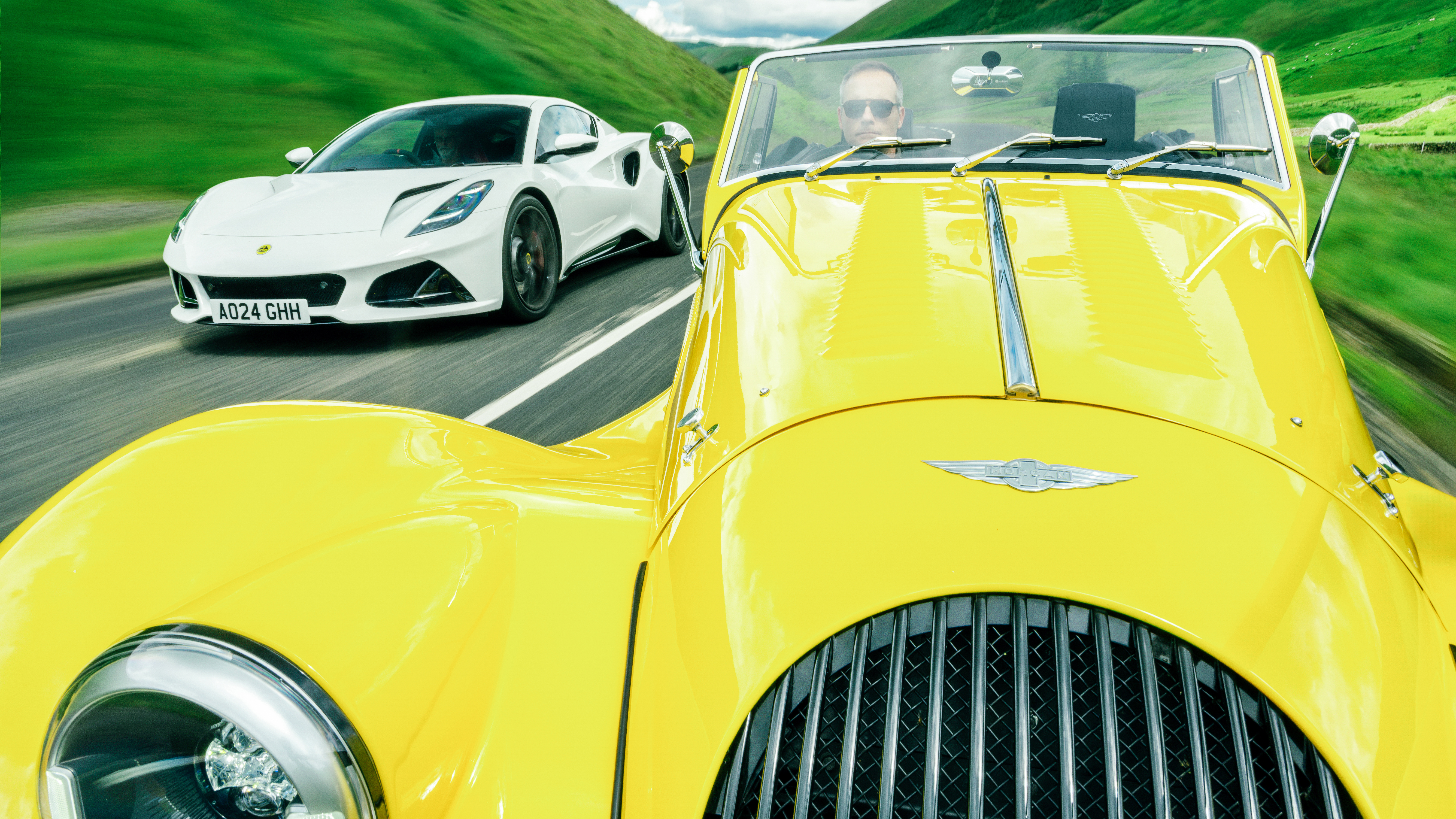 Lotus Emira v Morgan Plus Four