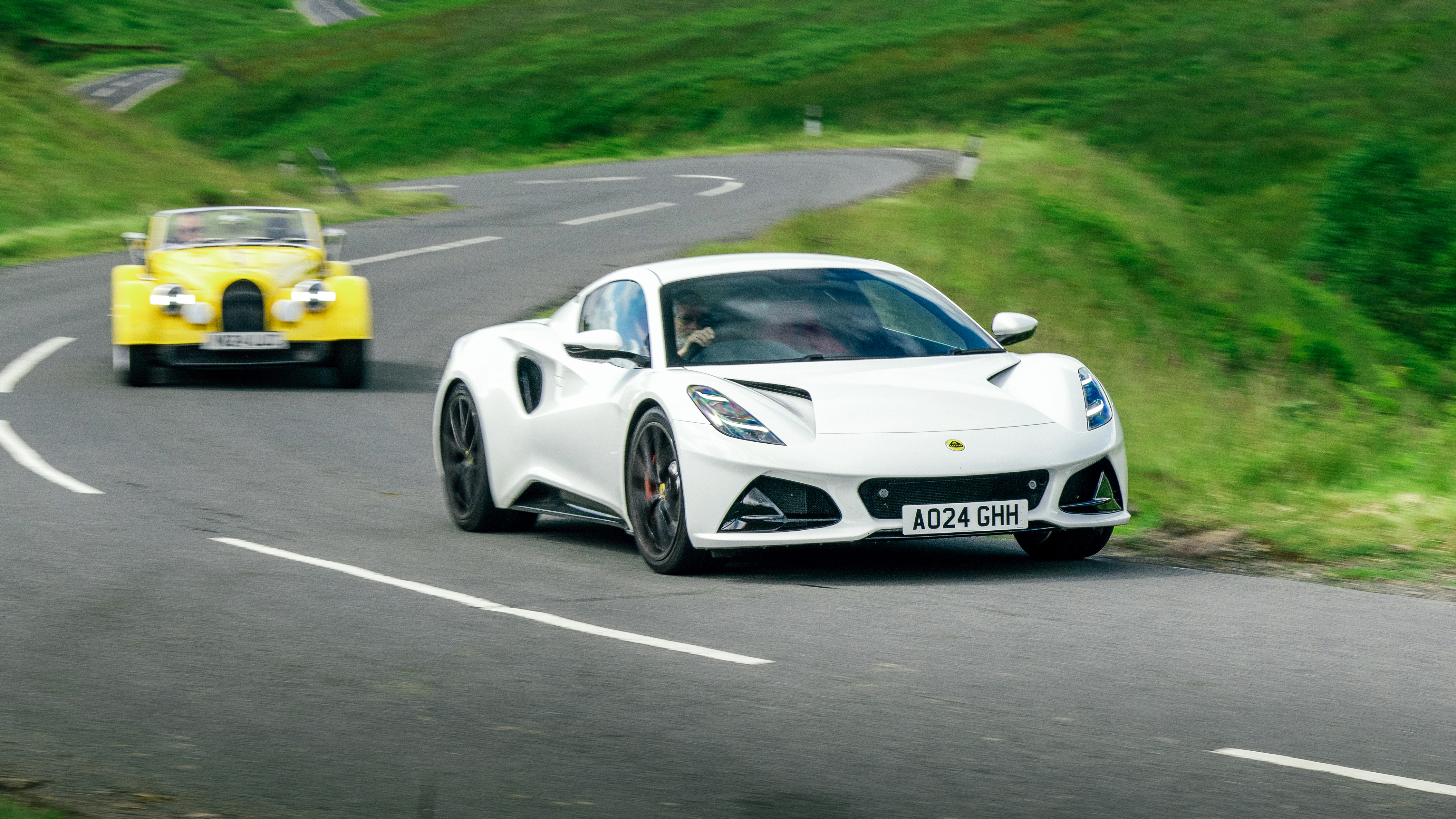 Lotus Emira v Morgan Plus Four