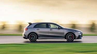 Mercedes-AMG A45 S side