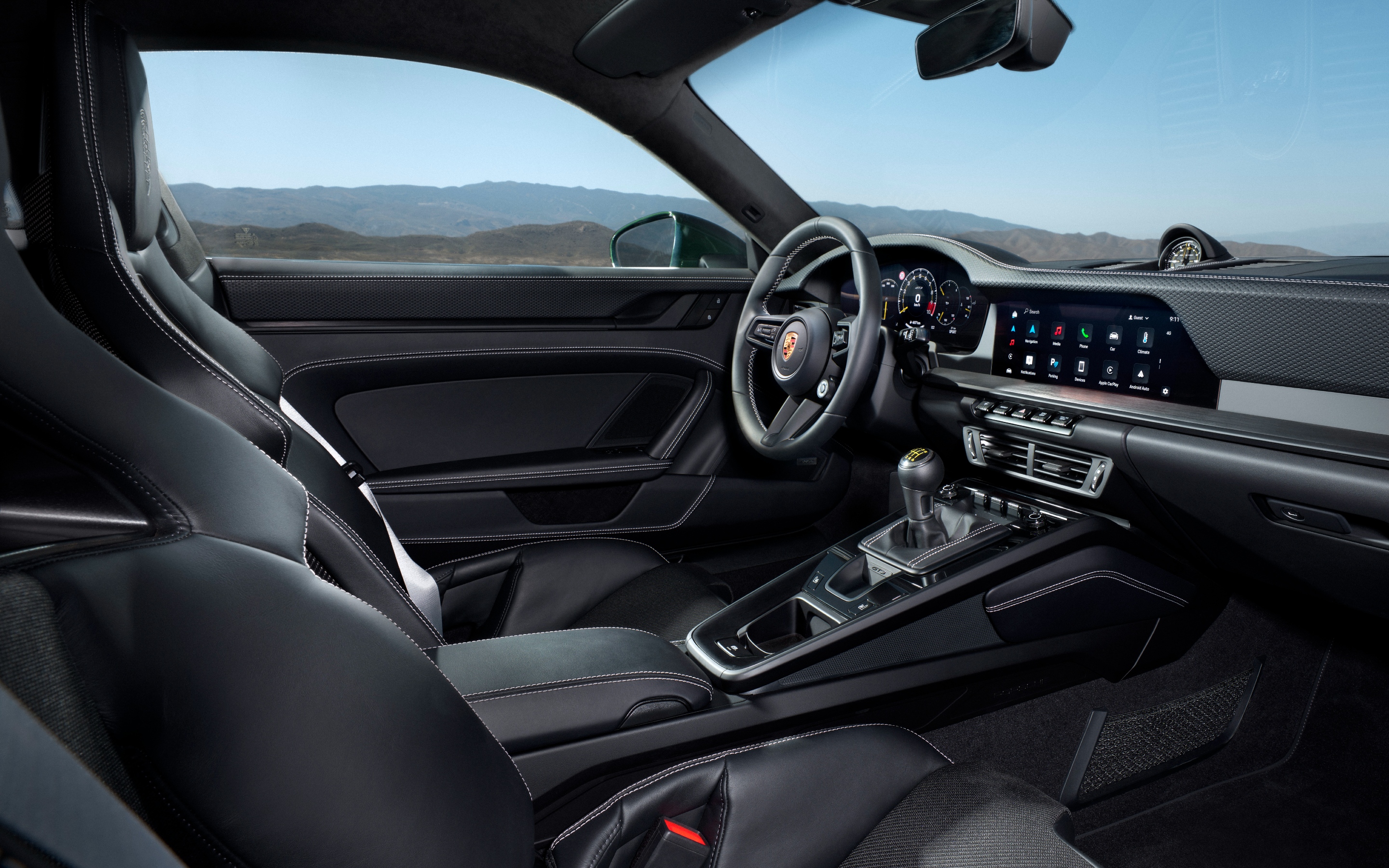 2025 Porsche 911 GT3 interior