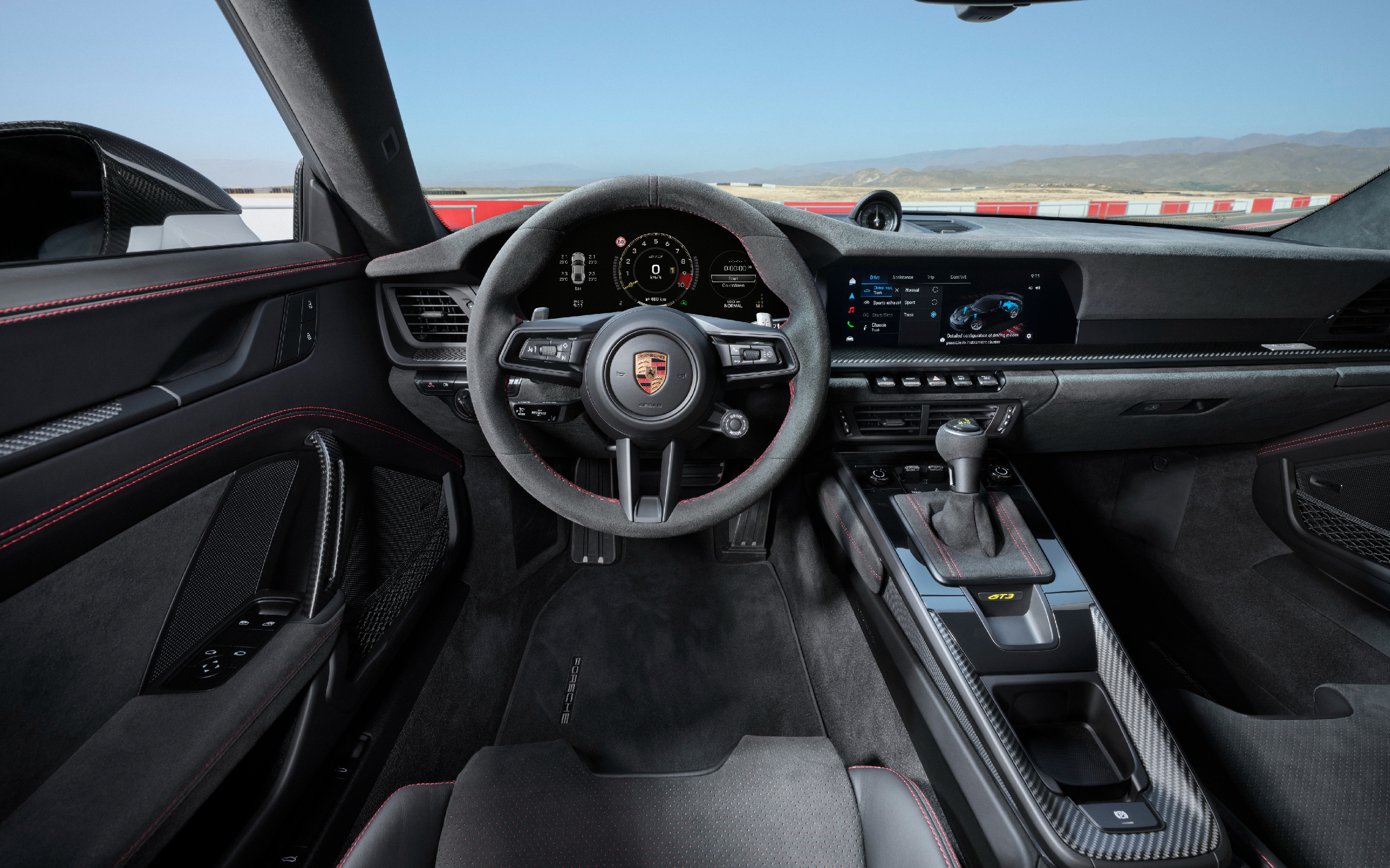 2025 Porsche 911 GT3 interior