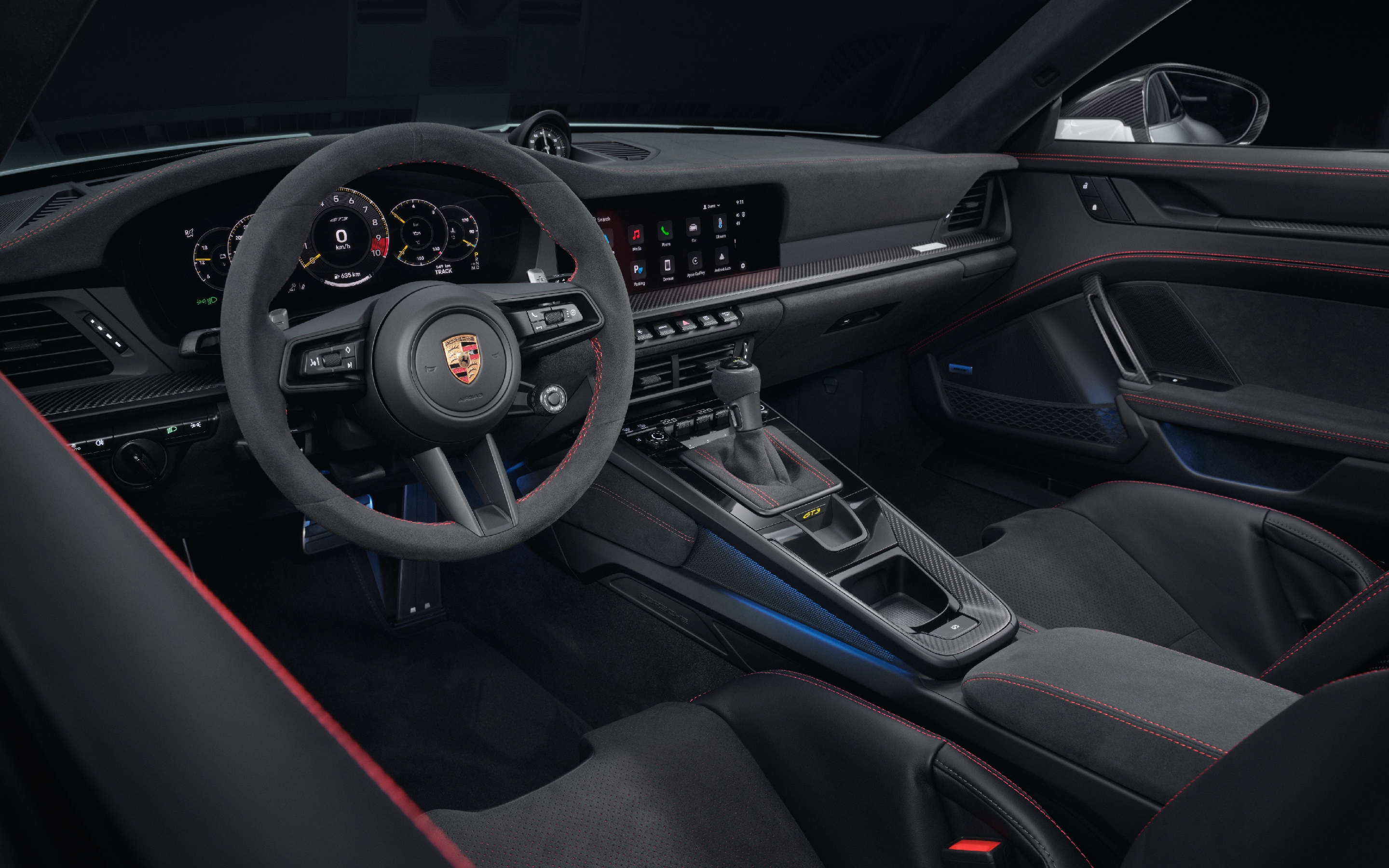 2025 Porsche 911 GT3 interior