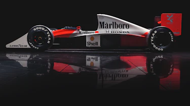 McLaren MP4/5B side