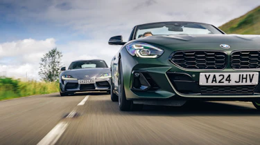 BMW Z4 M40i Handschalter and Toyota Supra