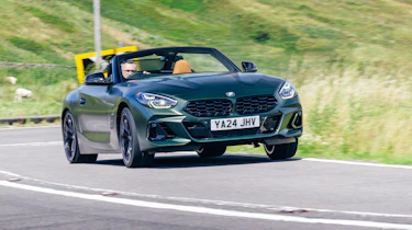 BMW Z4 M40i Handschalter and Toyota Supra