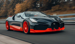 Bugatti Mistral World Record Car