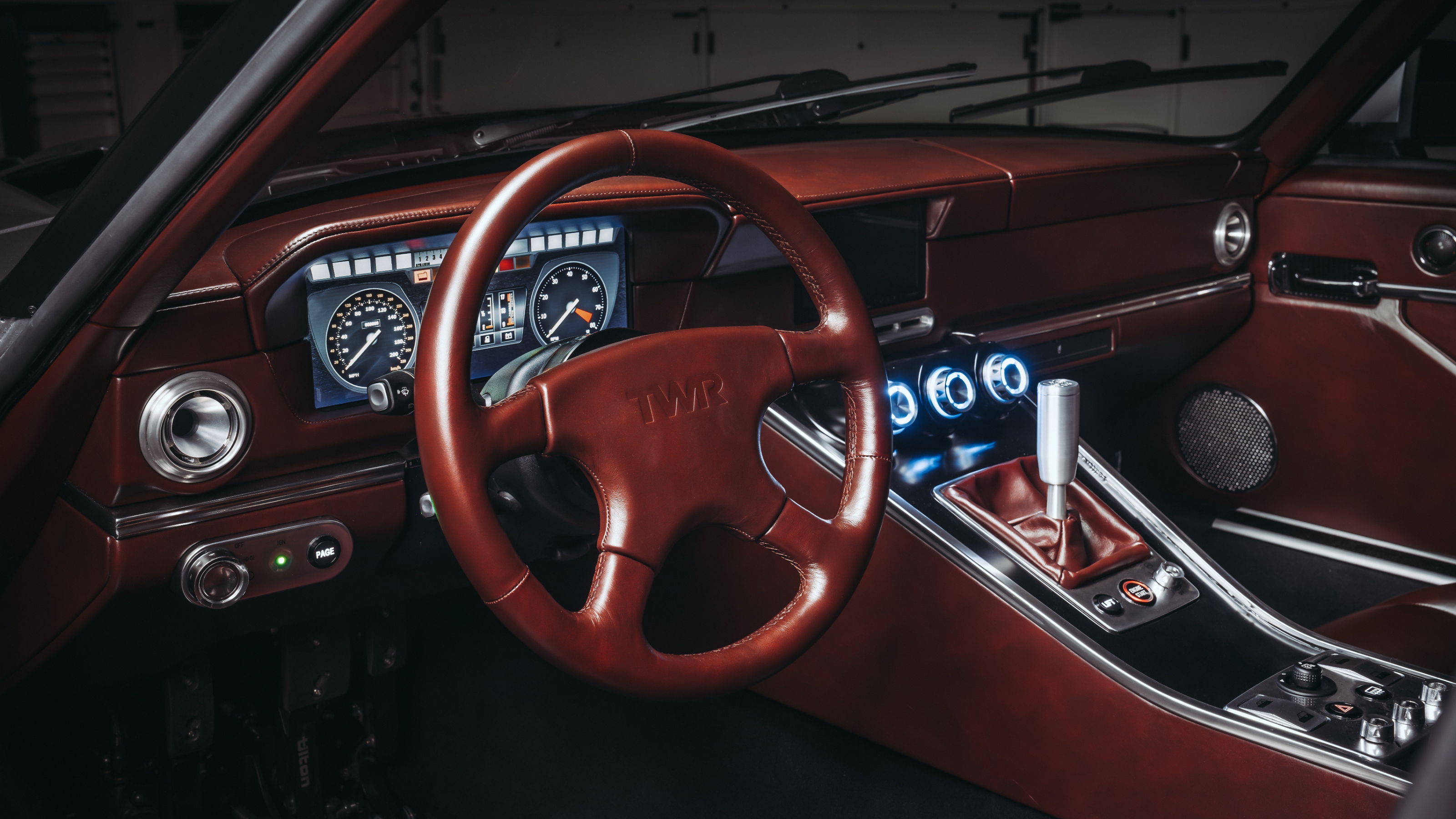TWR Supercat Jaguar XJS rear interior