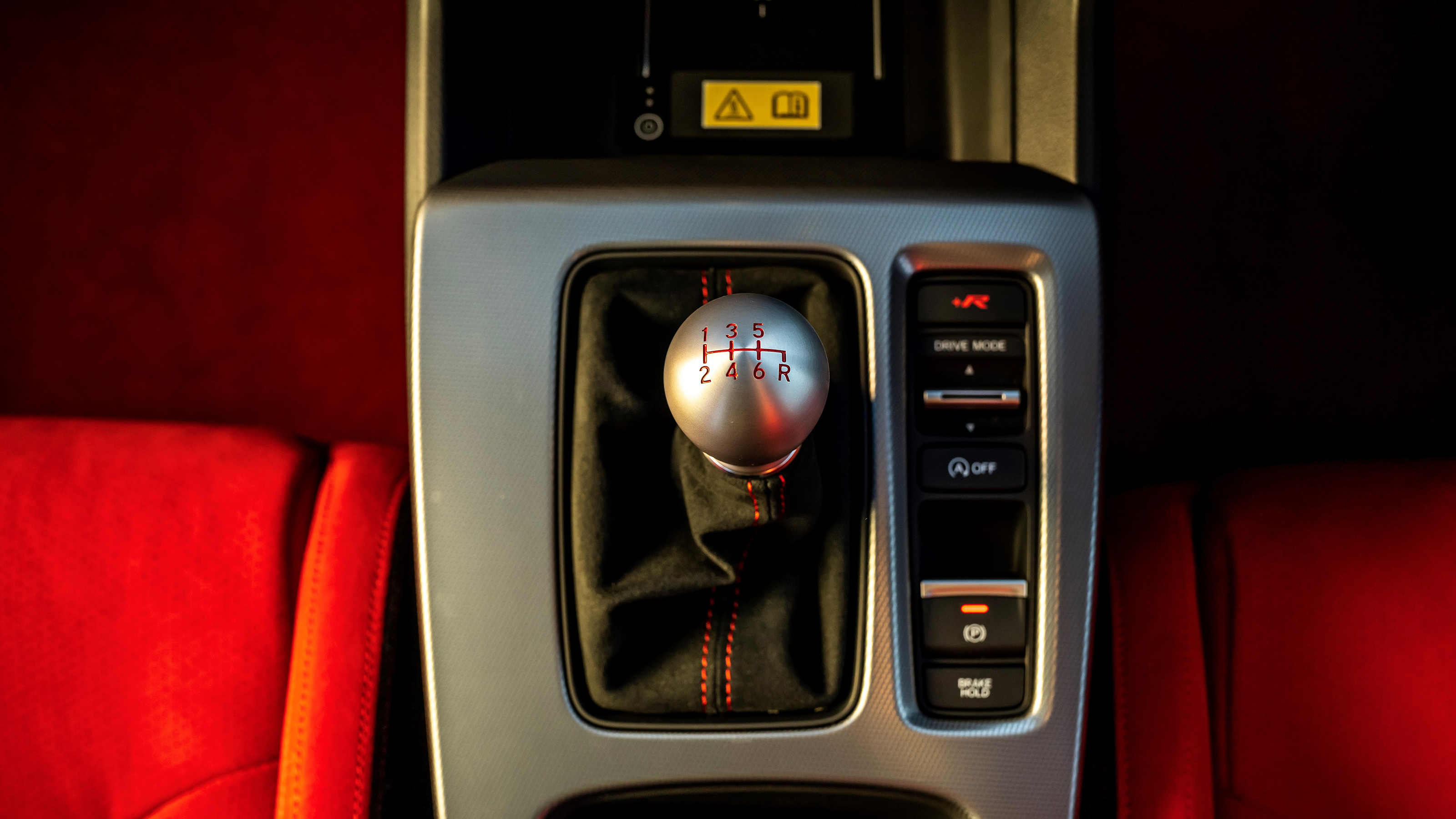 Honda Civic Type R – gear lever