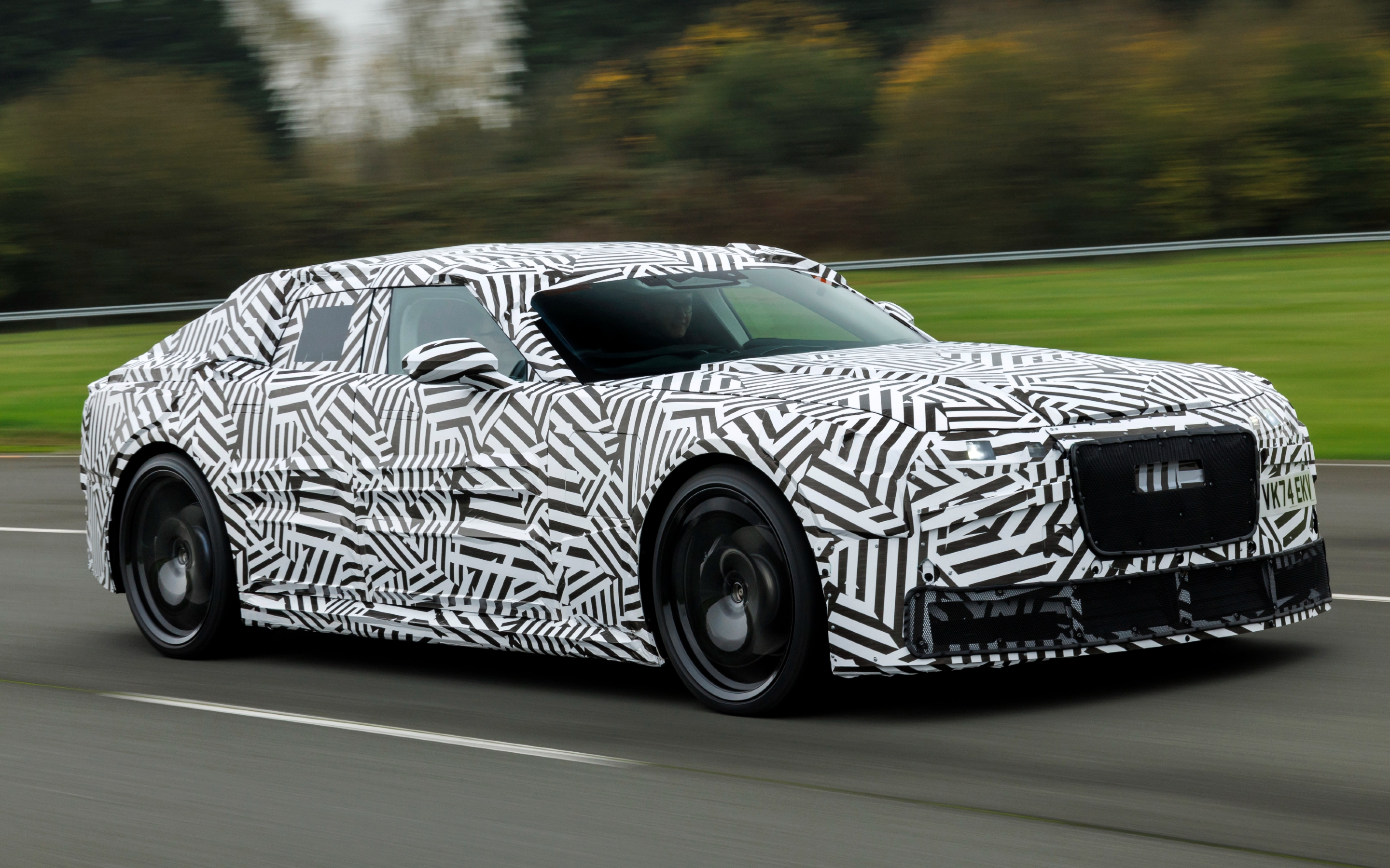 2026 Jaguar electric GT testing