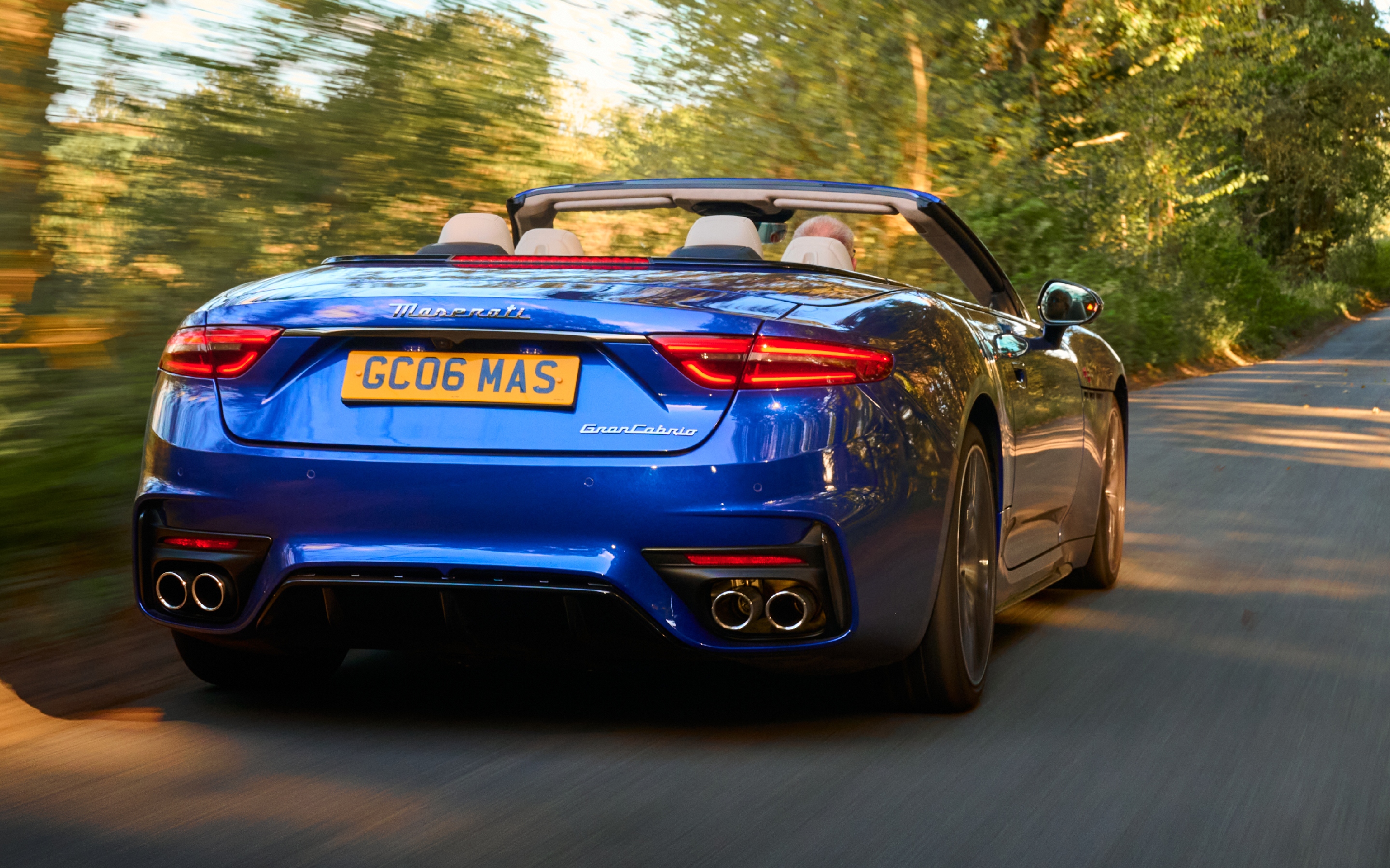 Maserati GranCabrio rear