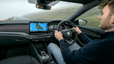 Skoda Octavia vRS interior evo