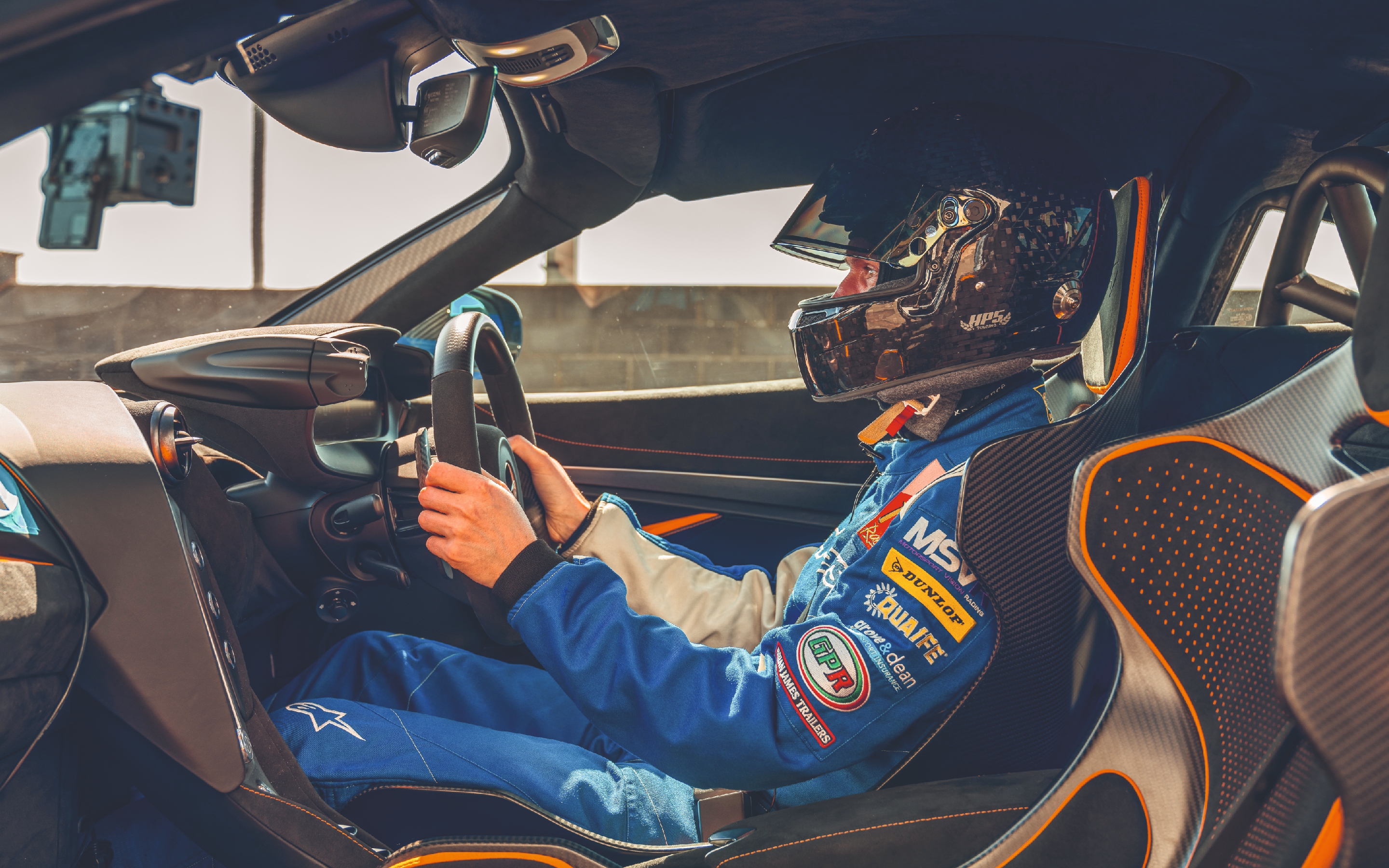 McLaren interior