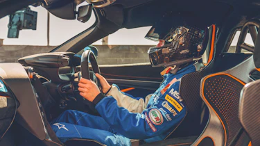 McLaren interior
