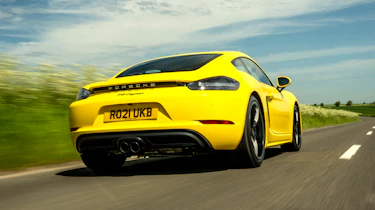 Porsche Cayman review rear