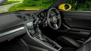 Porsche Cayman review interior