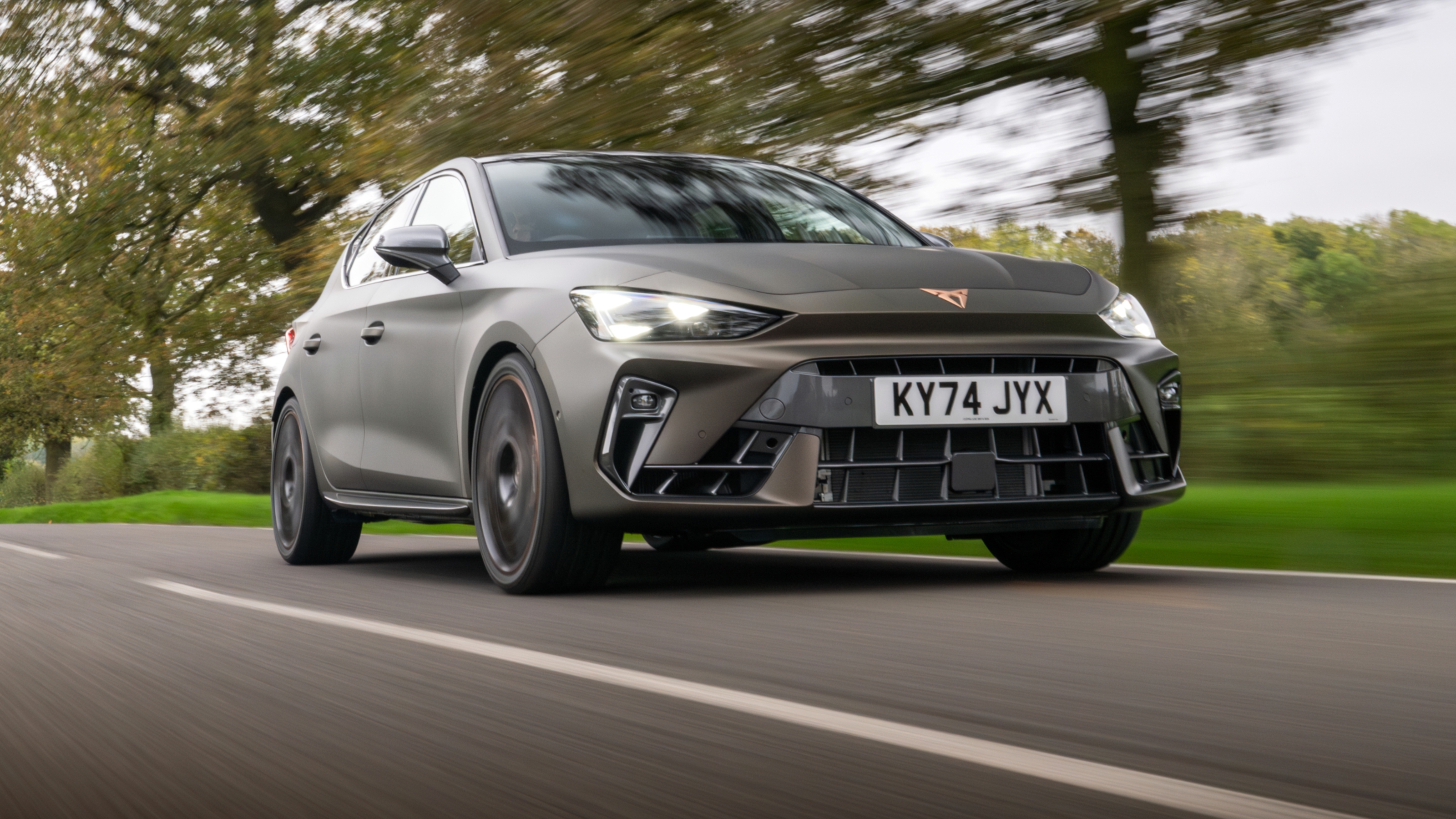 Cupra Leon review front