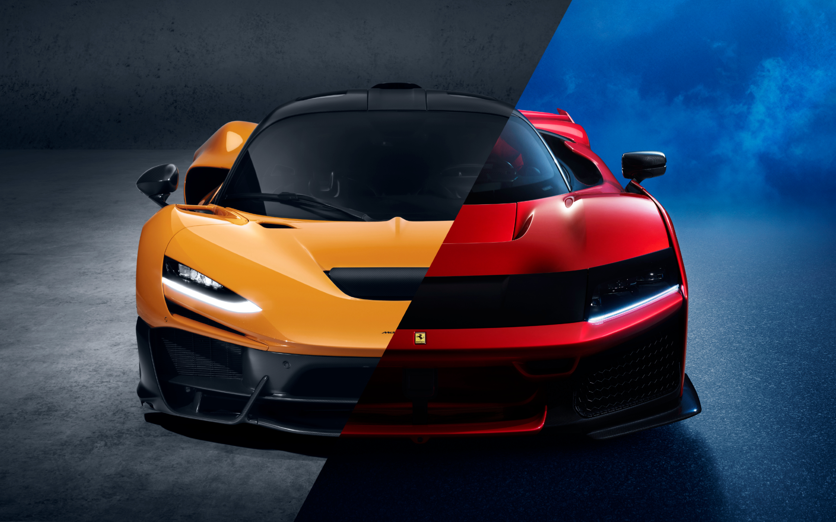 McLaren W1 vs Ferrari F80