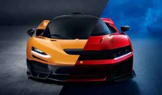 McLaren W1 vs Ferrari F80