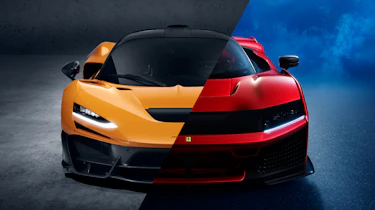 McLaren W1 vs Ferrari F80