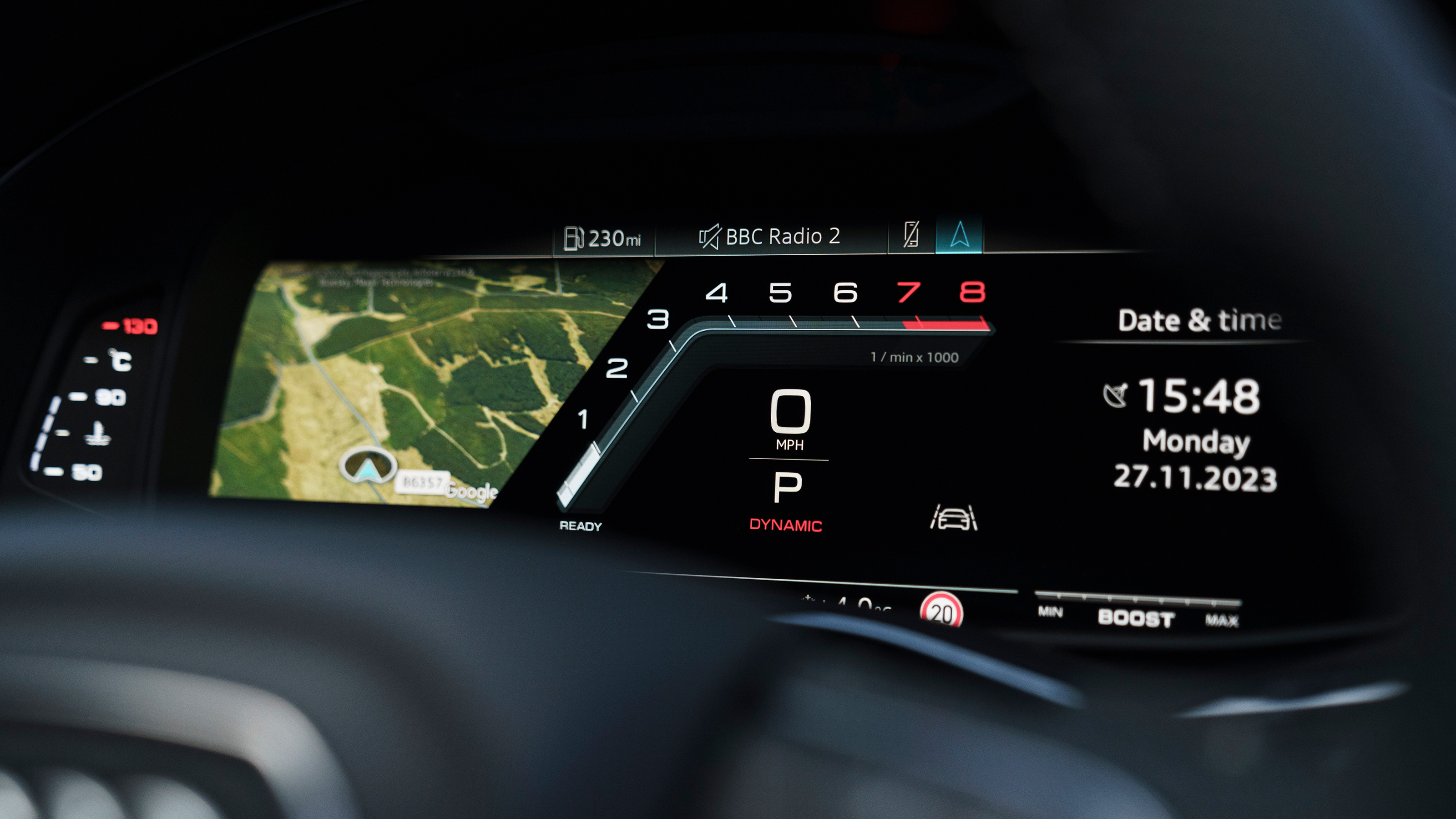 Audi SQ8 – instrument pack