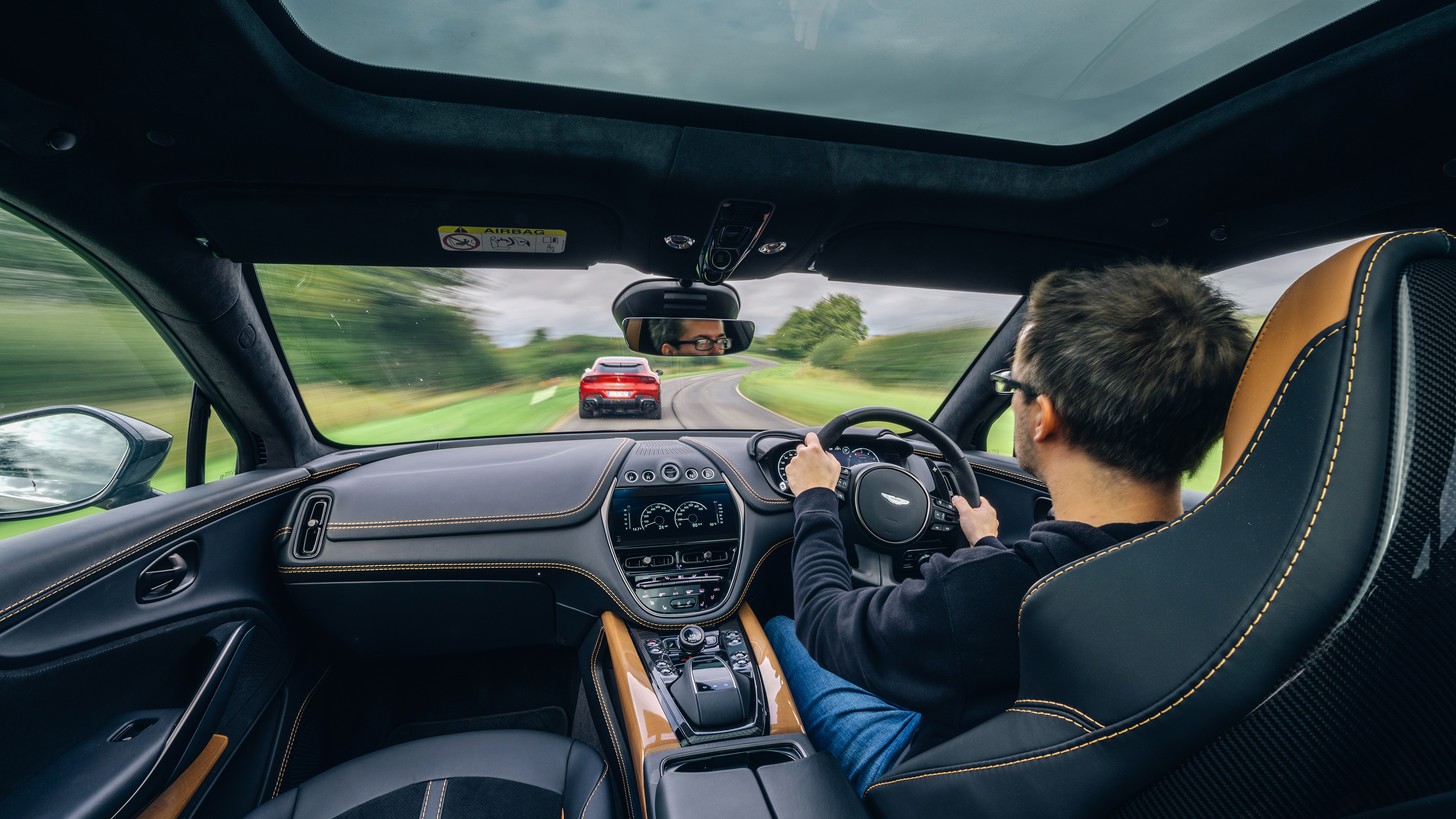 Aston Martin DBX707 interior