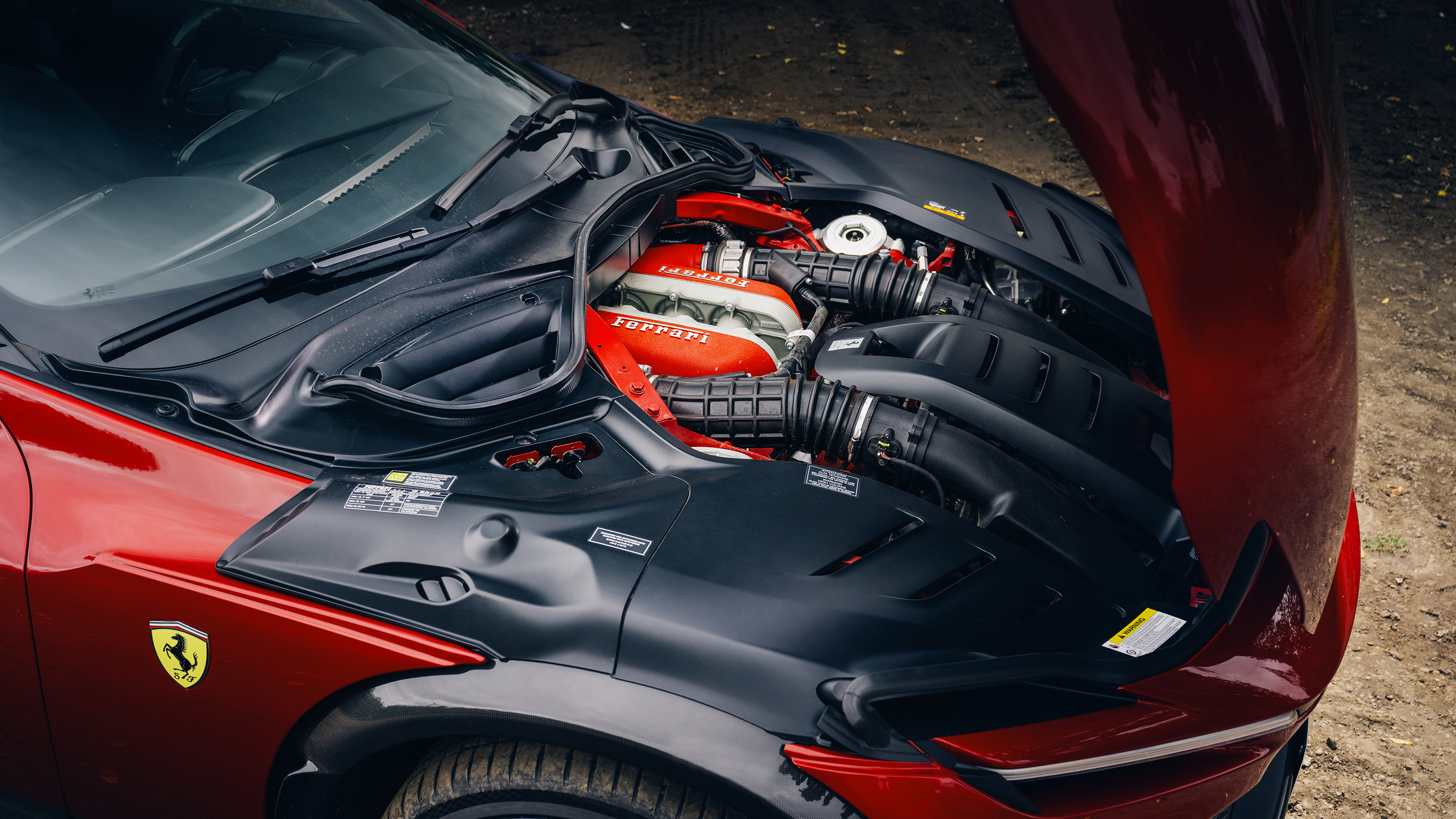 Ferrari Purosangue engine